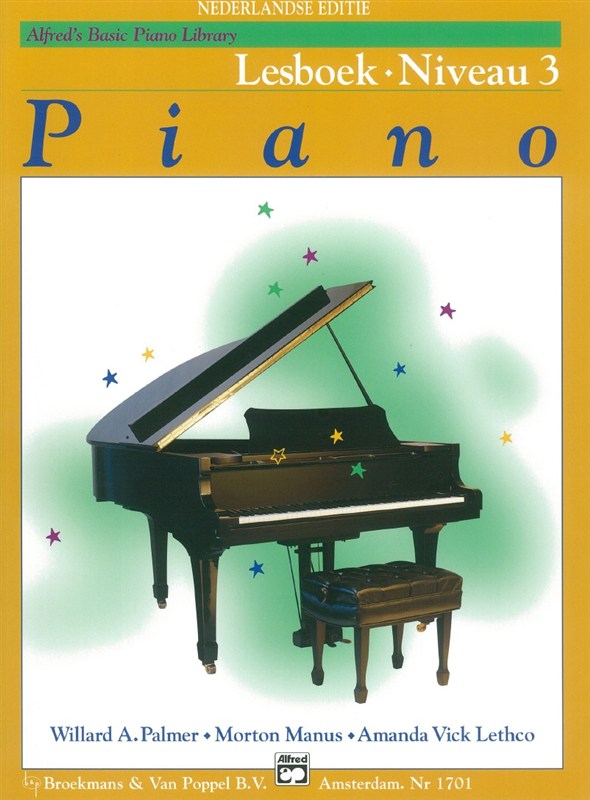 Alfred's Basic Piano Library: Piano Lesboek - Niveau 3 (Dutch Language)
