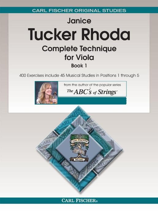 Janice Tucker Rhoda: Complete Technique For Viola - Book 1