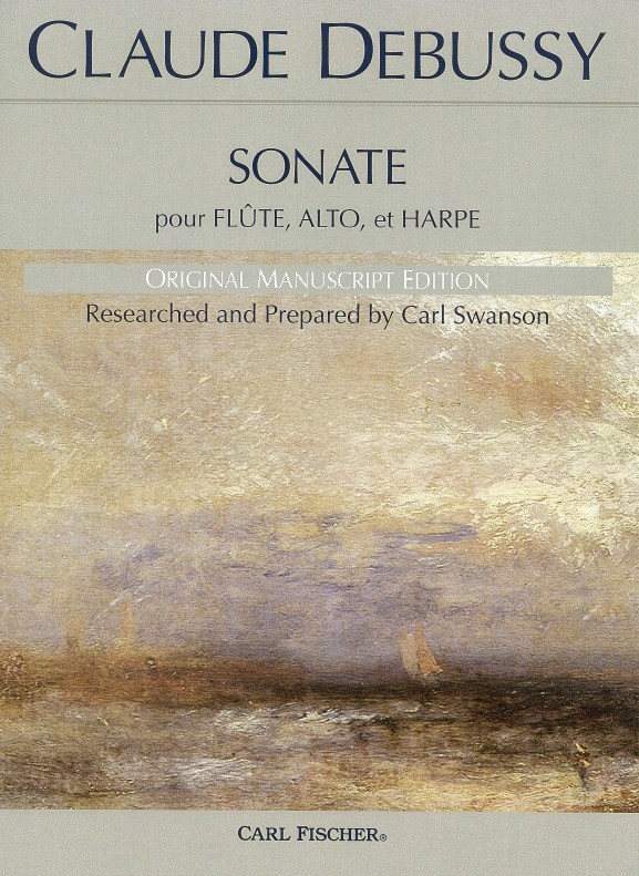 Claude Debussy: Sonate Pour Flute, Alto, Et Harpe