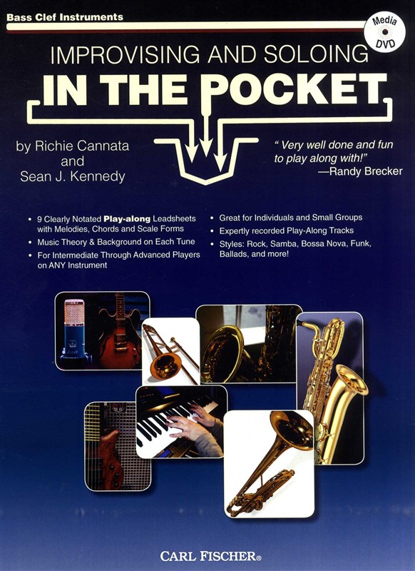 Cannata & Kennedy: Improvising And Soloing In The Pocket Bass Cleff Instruments - Book/CD