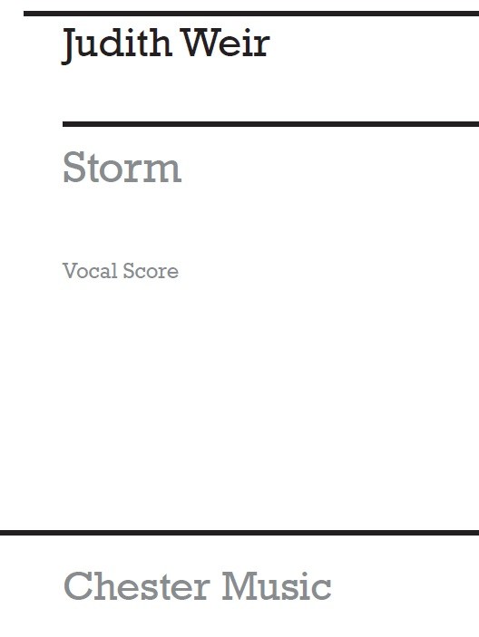 Judith Weir: Storm (Vocal Score)