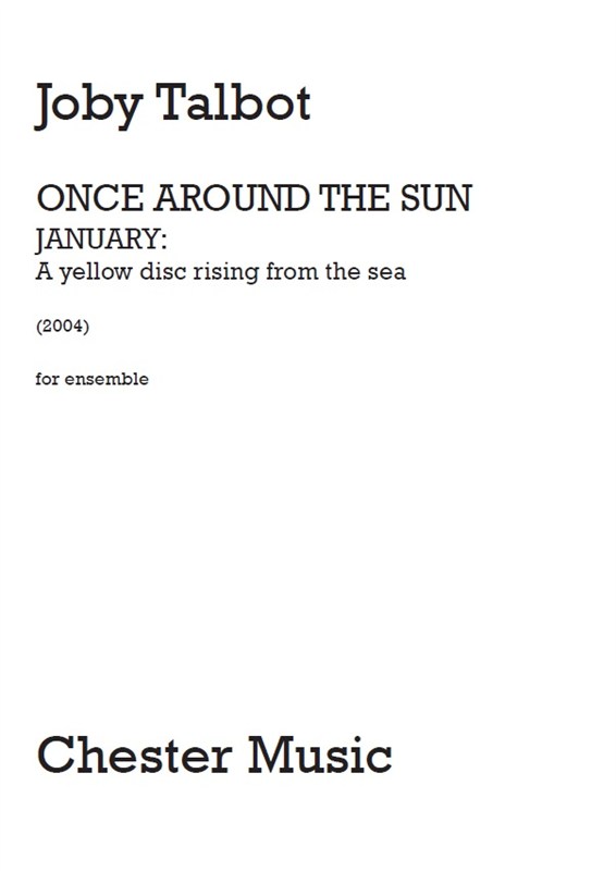 Talbot January A Yellow Disc Rising From The Sea Vln/Vlc/Vib/Pf