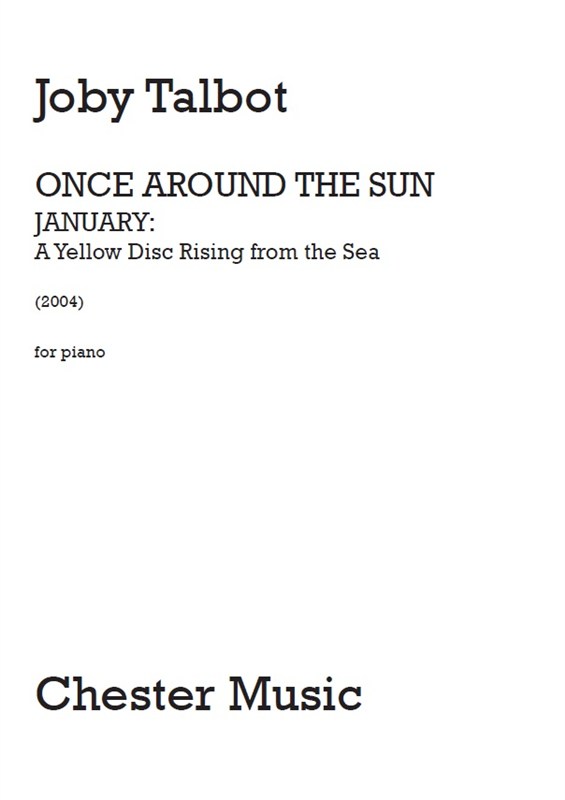 Talbot, J January A Yellow Disc Rising From The Sea Pf Solo