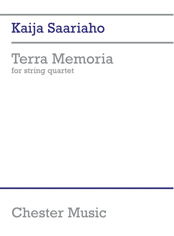 Kaija Saariaho: Terra Memoria (Score)