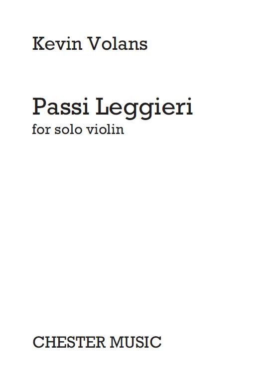 Kevin Volans: Passi Leggieri