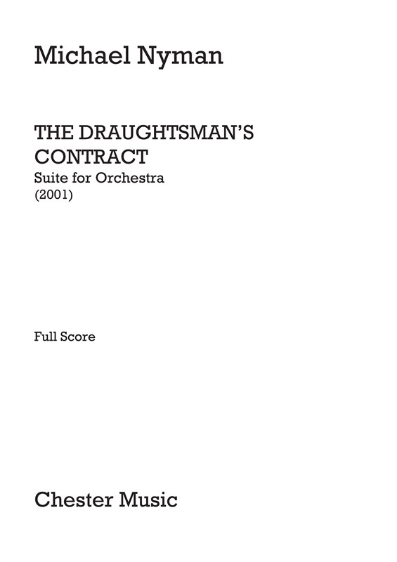 Michael Nyman – Draughtsman’s Contract Suite (Full Score)