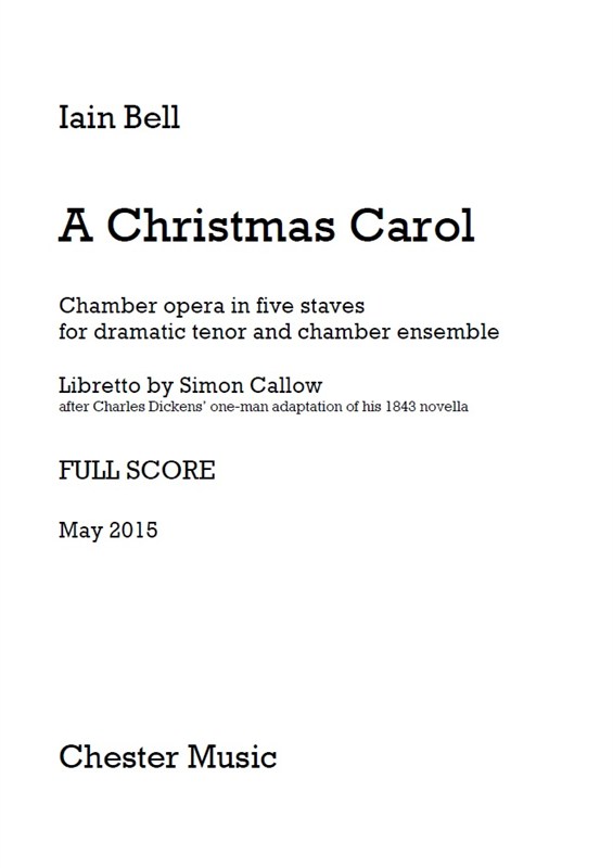 Iain Bell: A Christmas Carol (Full Score)