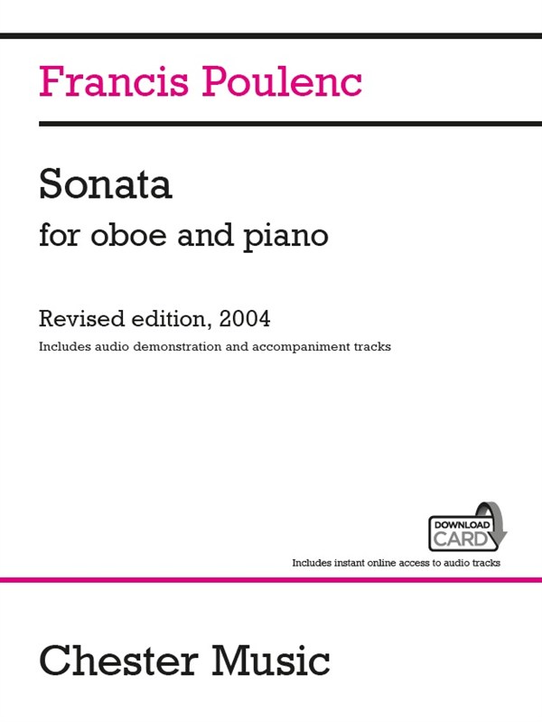 Francis Poulenc: Sonata For Oboe And Piano (Audio Edition)