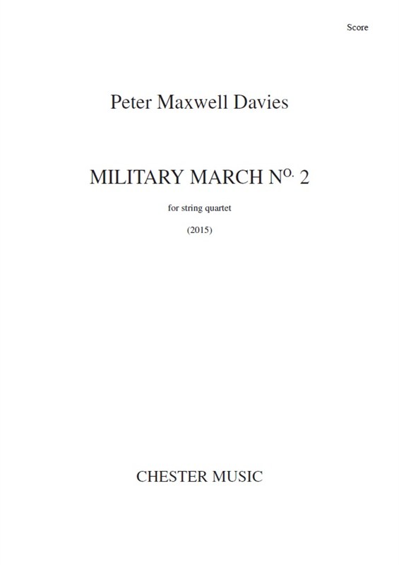 Peter Maxwell Davies: Military March No.2 (Score/Parts)