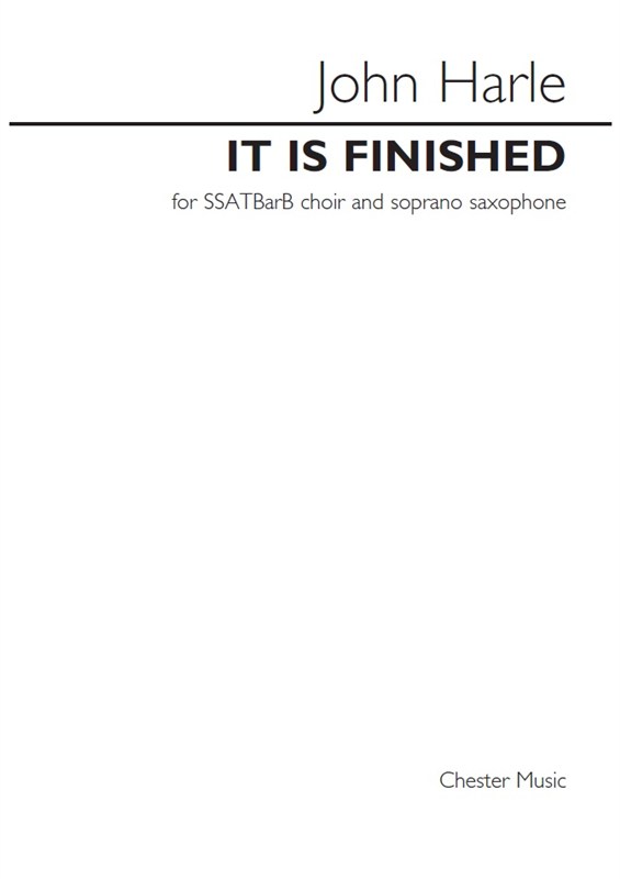 John Harle: It Is Finished (Vocal Score)