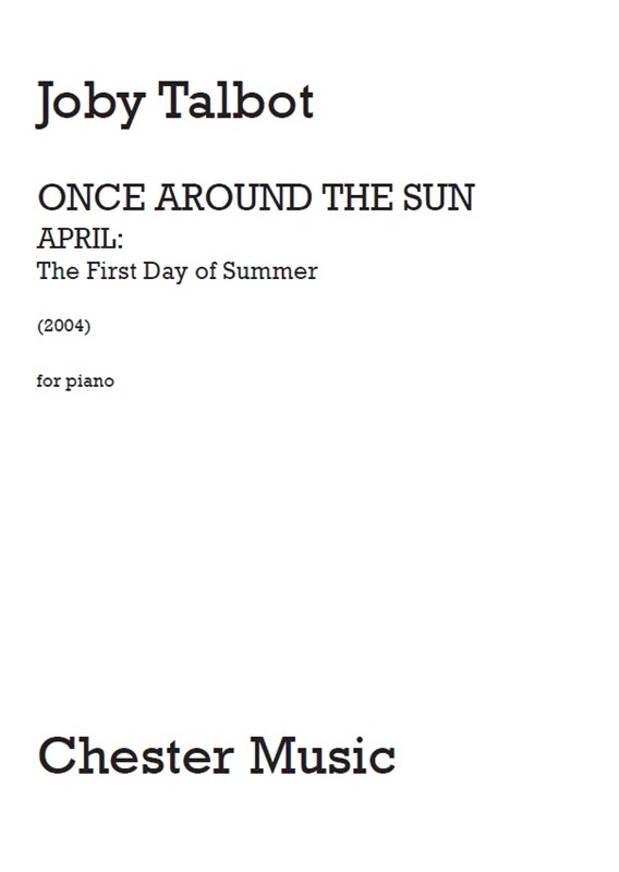 Joby Talbot: April - The First Day of Summer (Solo Piano Version)