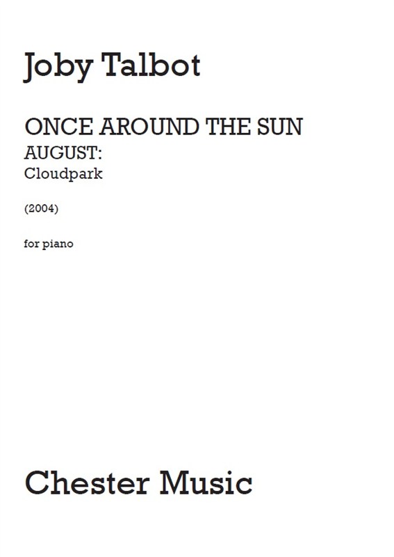 Joby Talbot: August - Cloudpark (Solo Piano Version)