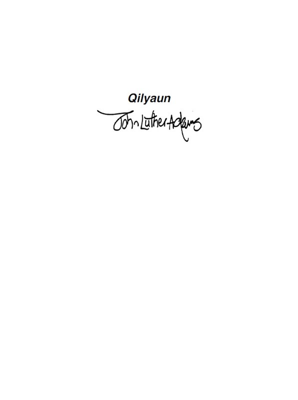 John Luther Adams: Qilyaun