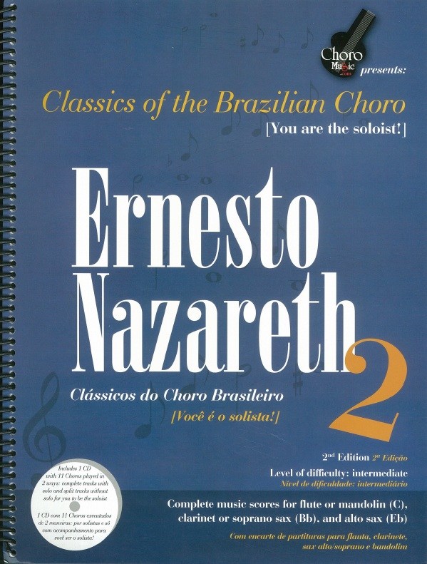 Choro Ernesto Nazareth 2 Bk/Cd
