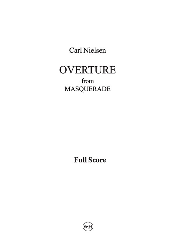 MASKARADE - OVERTURE, PARTITUR