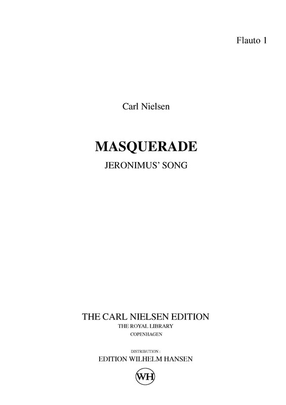MASKARADE - JERONIMUS SANG
