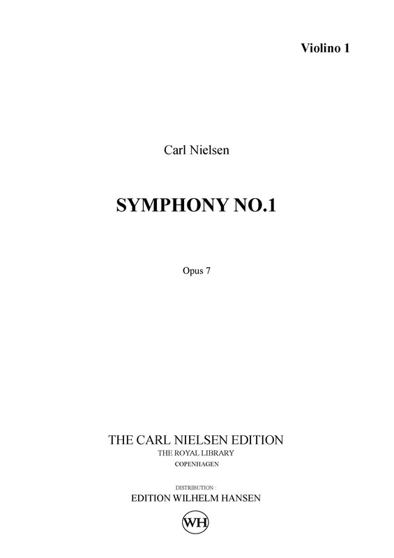 SYMFONI NR. 1 OP. 7 - STEMMER (8.7.6.5.4-STRINGS)