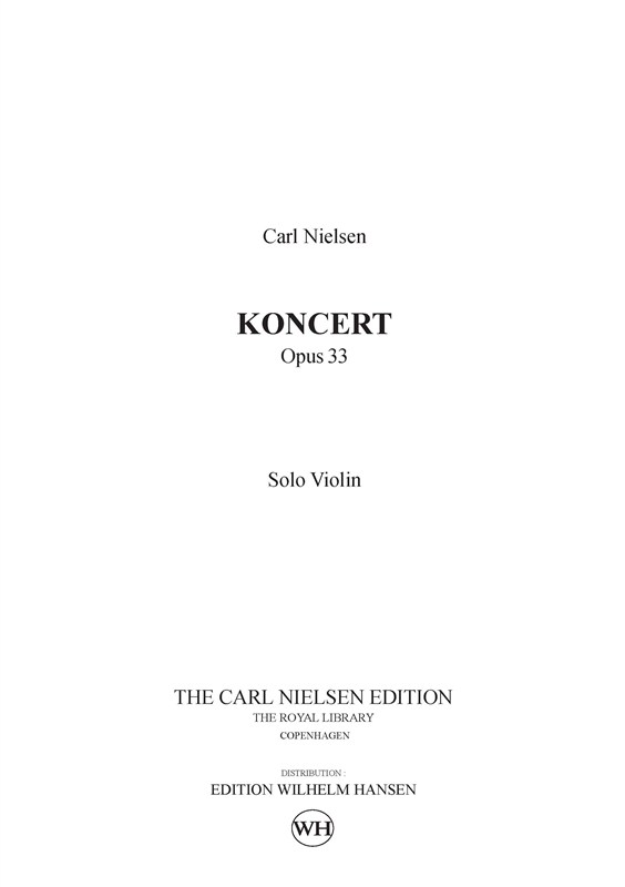 KONCERT OP. 33 - SOLOSTEMME