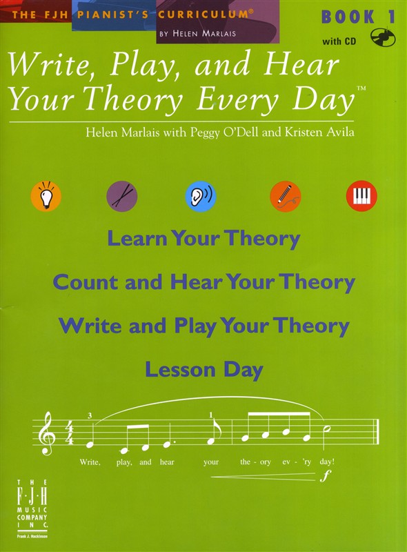 Helen Marlais: Write, Play And Hear Your Theory Every Day - Book 1