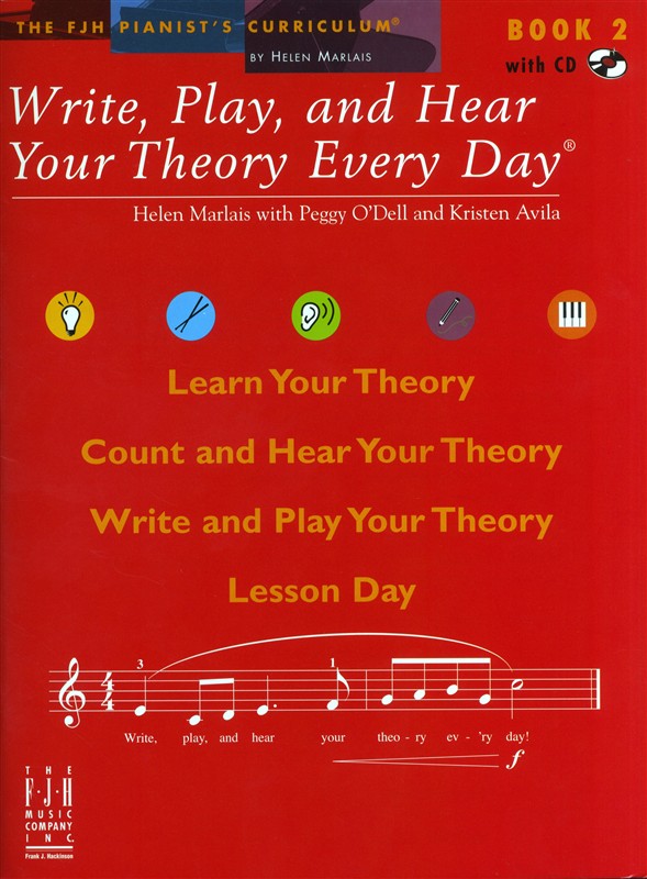 Helen Marlais: Write, Play And Hear Your Theory Every Day - Book 2