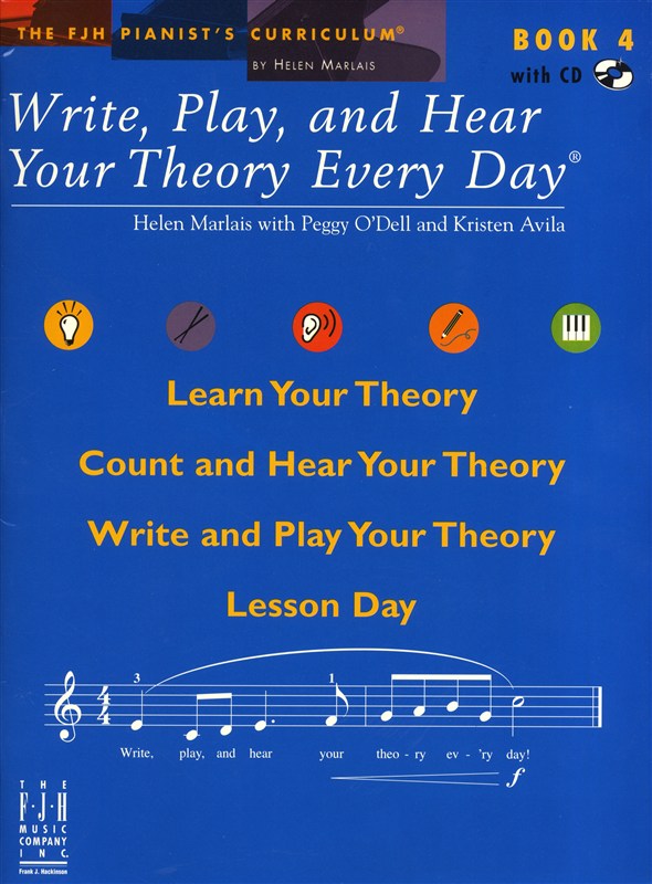 Helen Marlais: Write, Play And Hear Your Theory Every Day - Book 4
