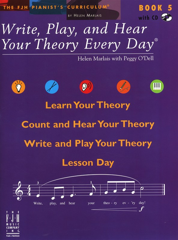 Helen Marlais: Write, Play And Hear Your Theory Every Day - Book 5