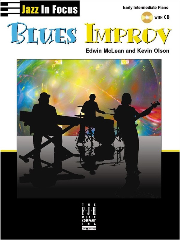 Jazz In Focus Blues Improv Pf Bk/Cd