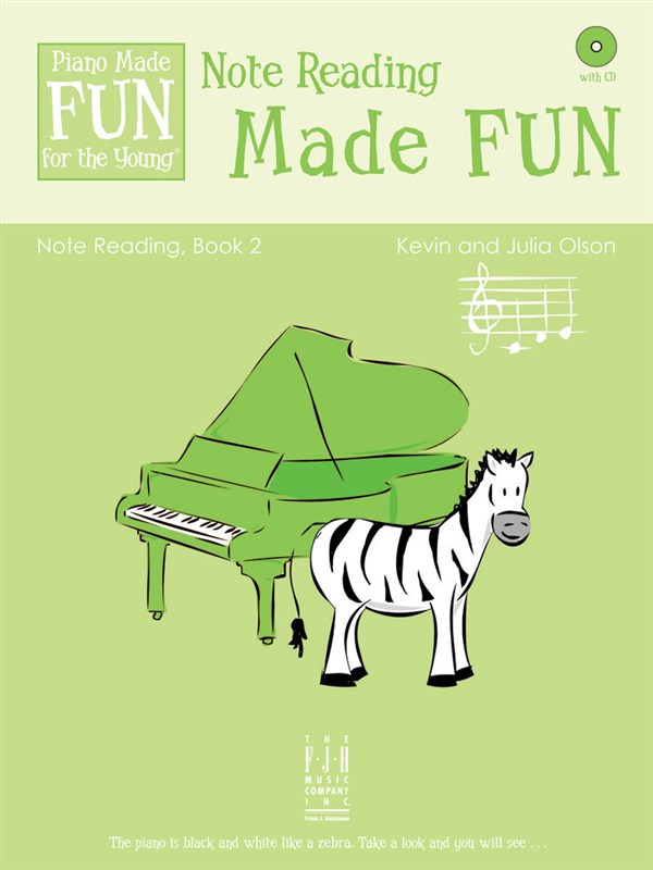 Kevin And Julia Olson: Note Reading Made FUN - Book 2 (Book/CD)
