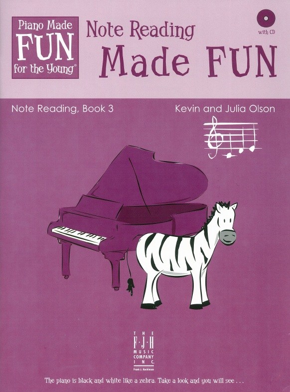 Kevin And Julia Olson: Note Reading Made FUN - Book 3 (Book/CD)