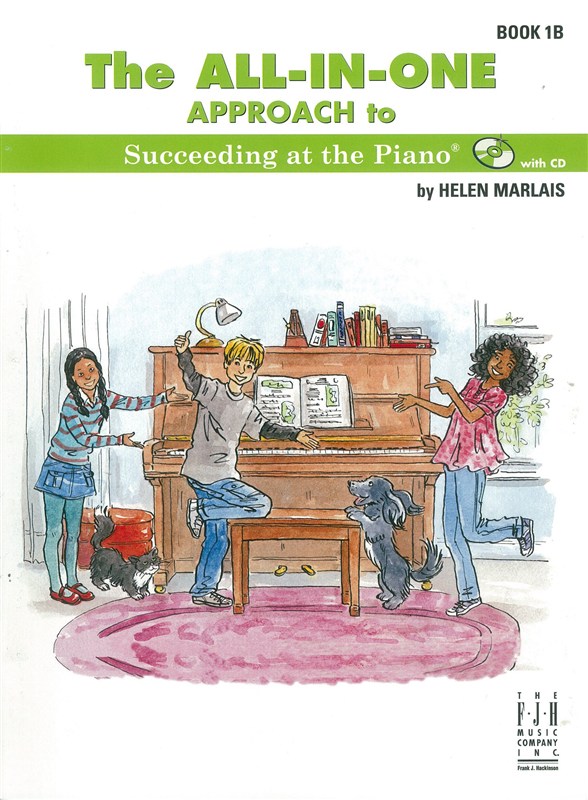 Helen Marlais: The All-In-One Approach To Succeeding At The Piano - Book 1B (Book/CD)