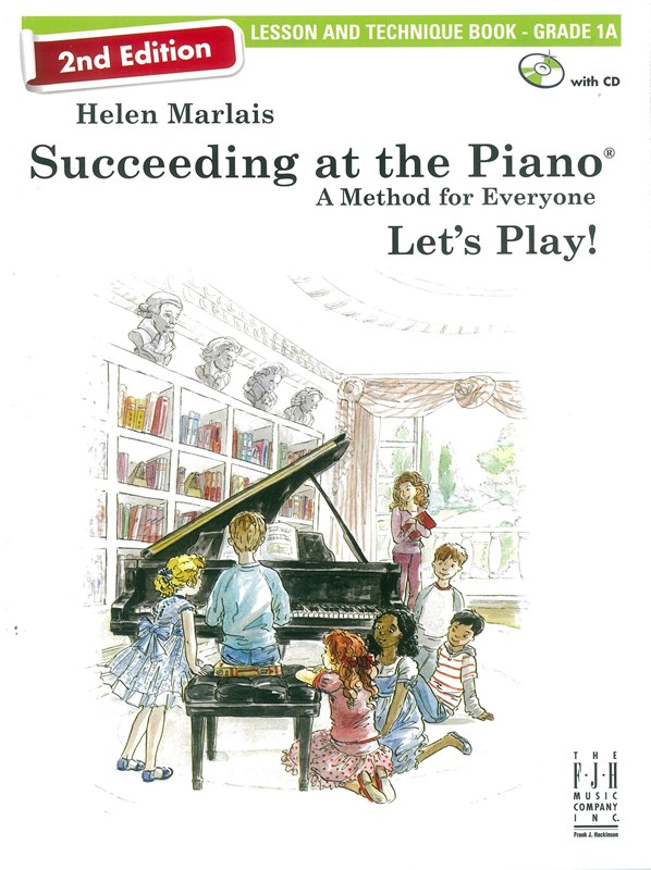 Helen Marlais: Succeeding At The Piano - Lesson And Technique Book: Grade 1A (Book/CD) (2nd Edition)