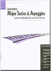 Faber/Weisman: Achievement Skill Sheet No. 5, Two-Octave Major Scales & Arpeggios