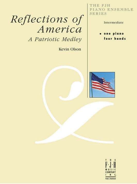 Kevin Olson: Reflections Of America (One Piano, Four Hands)