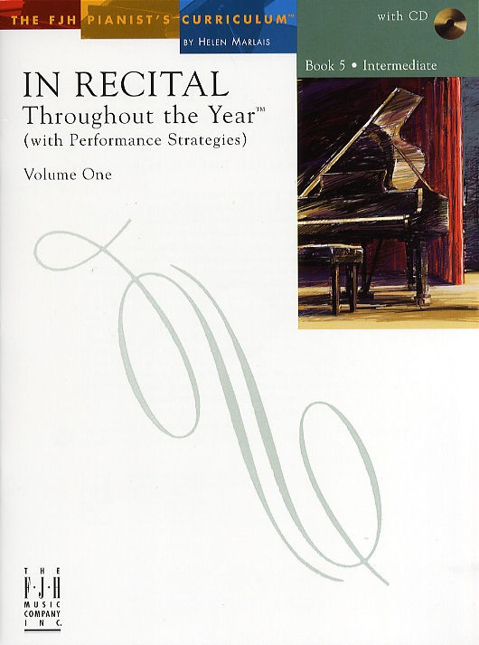 In Recital - Throughout The Year (With Performance Strategies): Volume One - Book 5