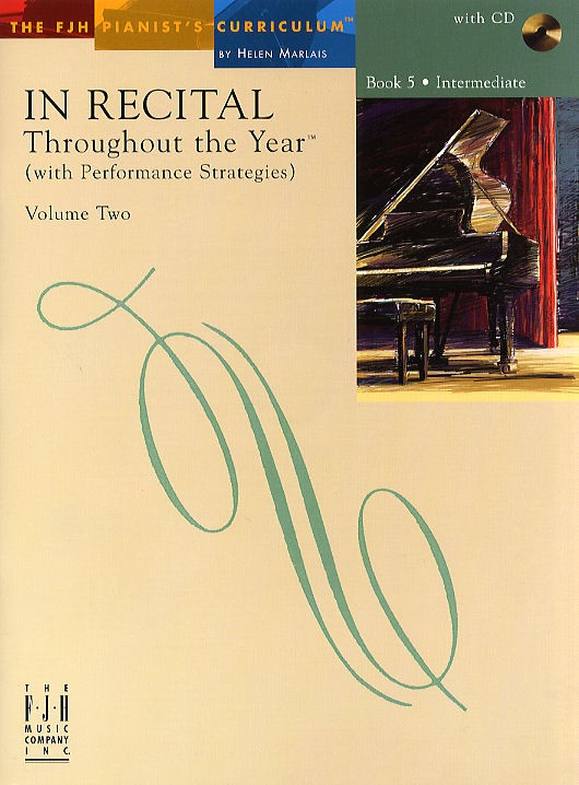 In Recital - Throughout The Year (With Performance Strategies): Volume Two - Book 5