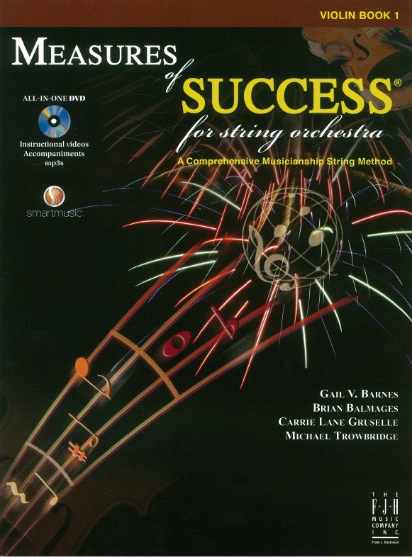 Measures Of Success For String Orchestra: Violin - Book 1 (Book/DVD)
