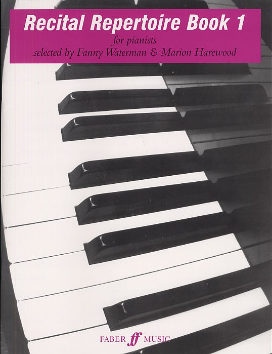 Recital Repertoire Book 1