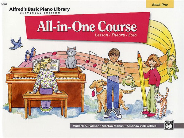 Alfred's Basic Piano Library: All-In-One Course Book One