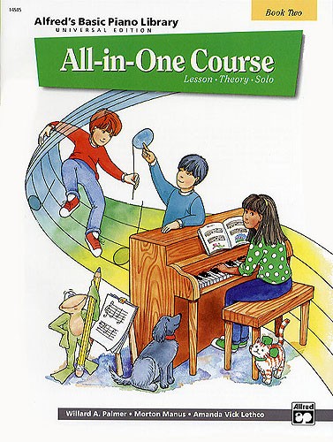 Alfred's Basic Piano Library: All-In-One Course Book Two