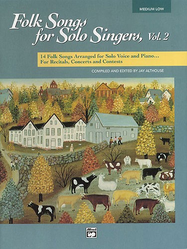 Folk Songs For Solo Singers Volume 2 (Medium/Low Voice)
