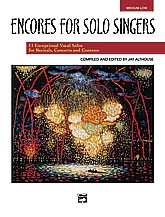 Encores For Solo Singers - Medium Low Voice