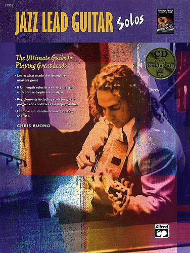 Chris Buono: Jazz Lead Guitar Solos Book/CD