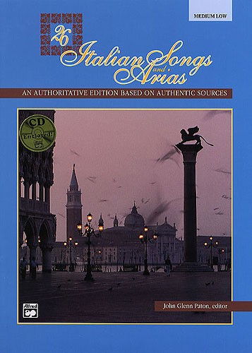 26 Italian Songs And Arias (Medium/Low Voice) (Book/CD)