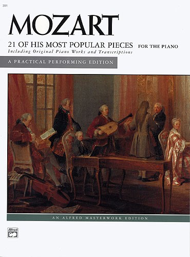 Mozart: 21 Of His Most Popular Pieces For The Piano