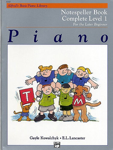 Alfred's Basic Piano Library - Notespeller Book Complete Level 1