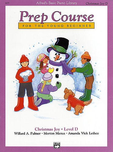Alfred's Basic Piano Library: Prep Course Christmas Joy Level D