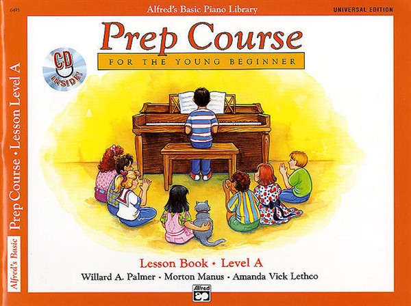 Alfred's Basic Piano Library: Prep Course Lesson Book Level A (Book/CD)