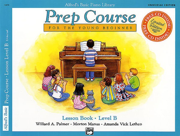 Alfred's Prep Course Lesson Book Level B