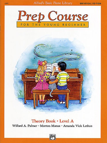 Alfred's Basic Piano Library: Prep Course Theory Book Level A