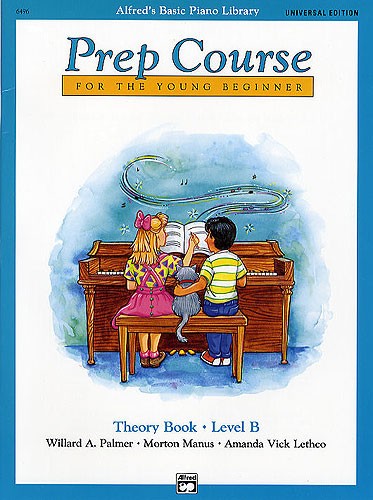 Alfred's Basic Piano Library: Prep Course Theory Book Level B